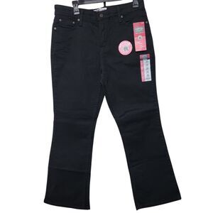 Levis Jeans Size 12 Short Black Totally Slimming Technology Bootcut